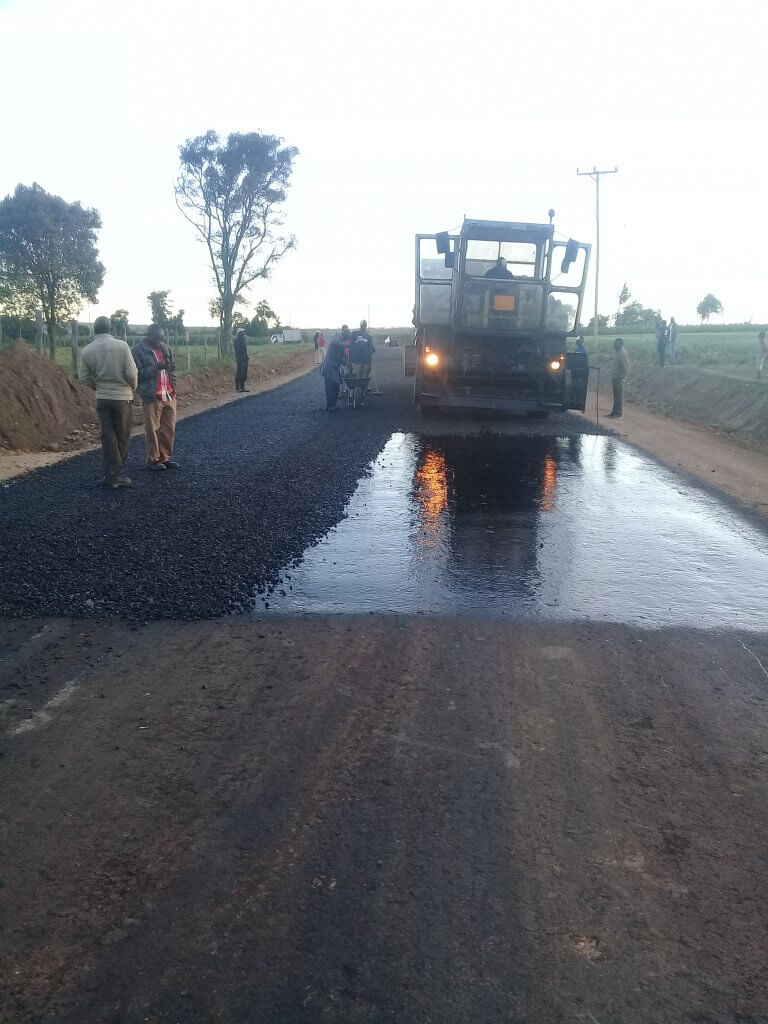 Deep builders Upgrading of Ololunga-Mekenyo Road to Bitumen Standard