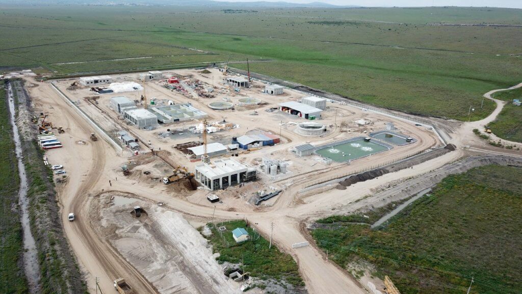 Deep Builders Wastewater Reclamation Facility (WRF) at Konza City