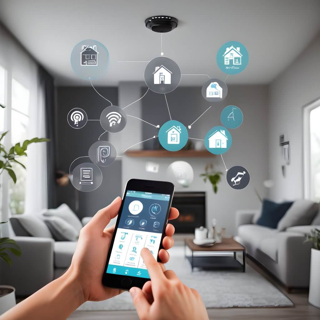 Integration of smart home technologies for energy management and remote monitoring.