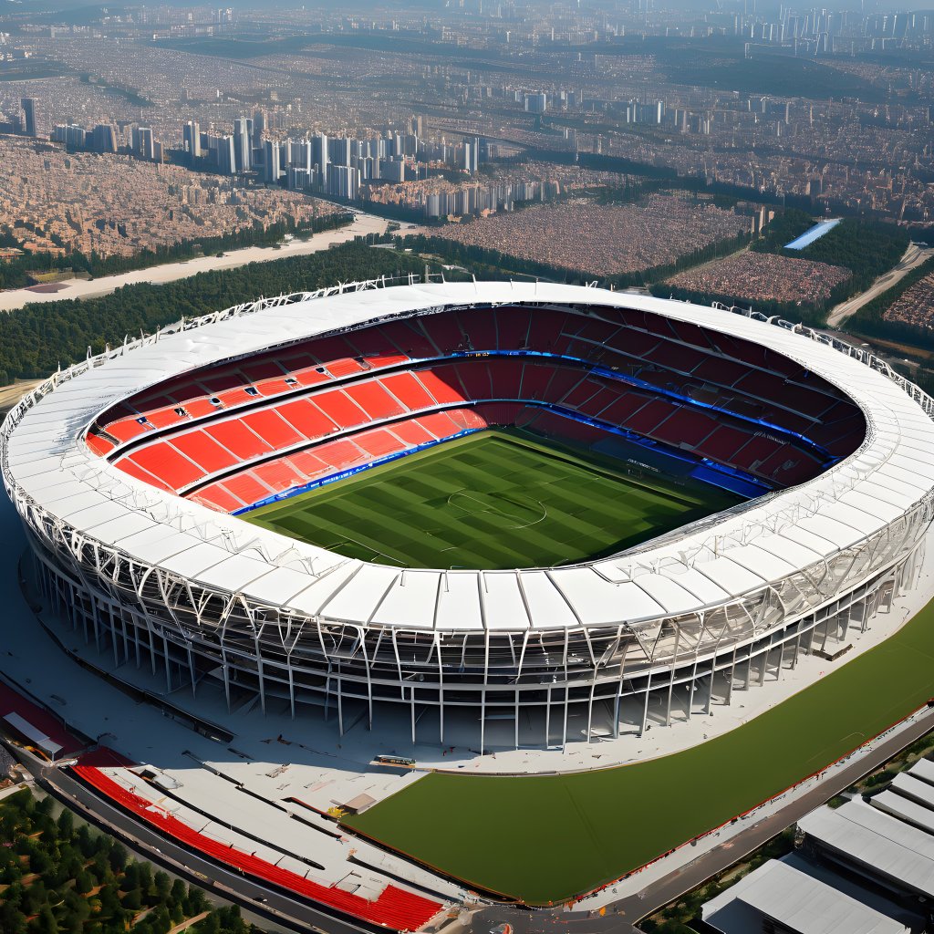 Concept Project Modern Marvel Football Stadium in the Heart of Nairobi