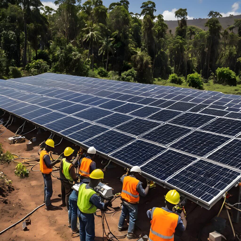 Deep builders contractors Solar Energy Integration for Sustainable Power Generation