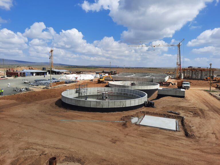 Wastewater Reclamation Facility (WRF) at Konza City